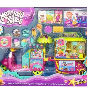 🧜‍♀️🌈 mermaid shop shopping car – magical underwater shopping fun! 🛒🐚✨