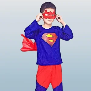 🦸‍♂️🔵 superman kids costume – little man of steel dress up set 🔴✨💪