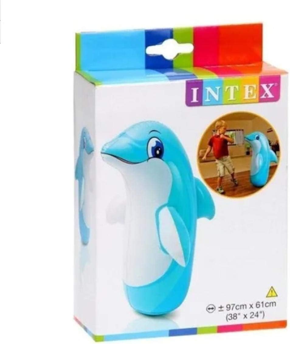 🐬🥊 intex 3d bop bag inflatable punching toy – dolphin 🌊✨ 🐬🥊 intex 3d bop bag inflatable punching toy – dolphin 🌊✨