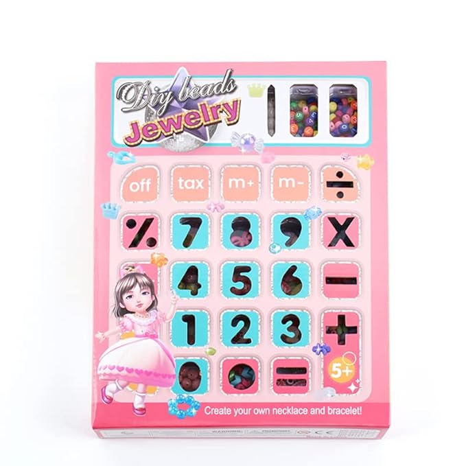 ✨🧮 diy beads handmade by calculator – creative bead craft set for kids! 🎨💎 ✨🧮 diy beads handmade by calculator – creative bead craft set for kids! 🎨💎