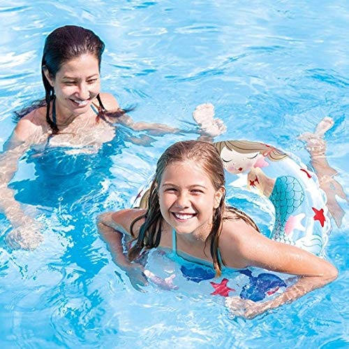 🌊✨ 61 cm inflatable transparent swim ring – classic summer pool fun 🛟💎 🌊✨ 61 cm inflatable transparent swim ring – classic summer pool fun 🛟💎