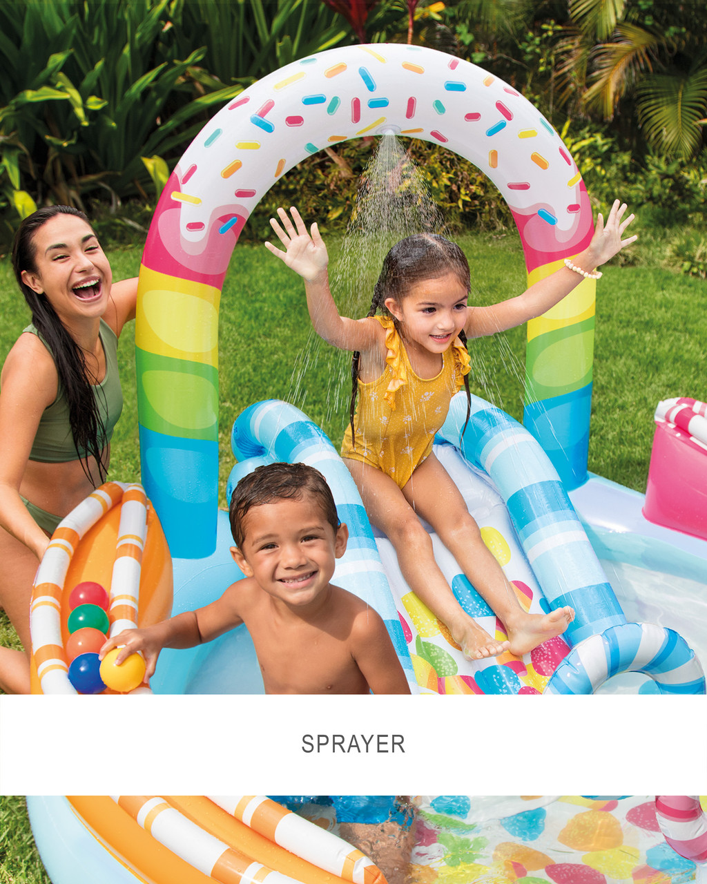 🍭🎉 candy fun inflatable play center with slide – sweet water play adventure 🌈💦 🍭🎉 candy fun inflatable play center with slide – sweet water play adventure 🌈💦