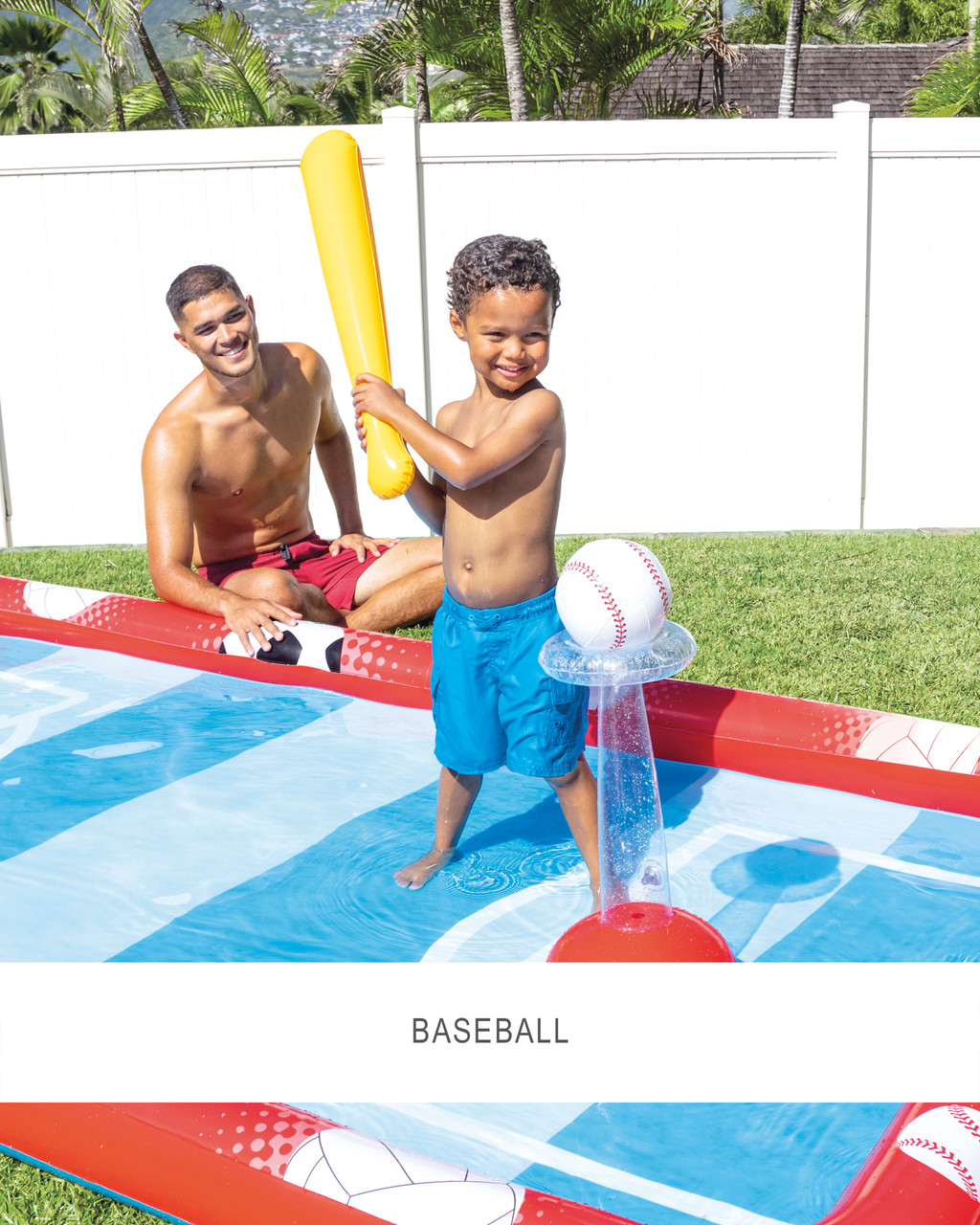 🏀⚽🏒 action sports inflatable play center – all in one active water fun for kids 💦🌞 🏀⚽🏒 action sports inflatable play center – all in one active water fun for kids 💦🌞