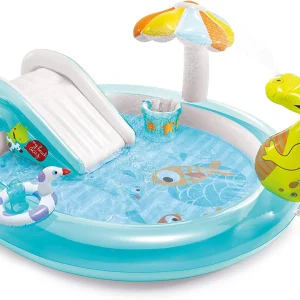 🐊🌴 intex gator inflatable play center – fun water play world for kids 🌞💦