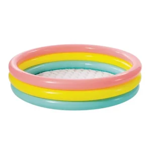 🌅💦 intex sunset glow pool – 3 ring inflatable pool for kids 🛟✨