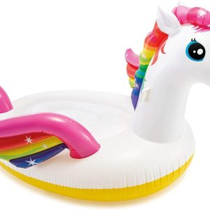 🦄🌴💦 intex mega unicorn island – giant inflatable lounge float 🌞🛟