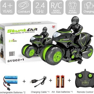 🏍️⚡ rc motorcycle – high speed 360° drift & stunt motorbike