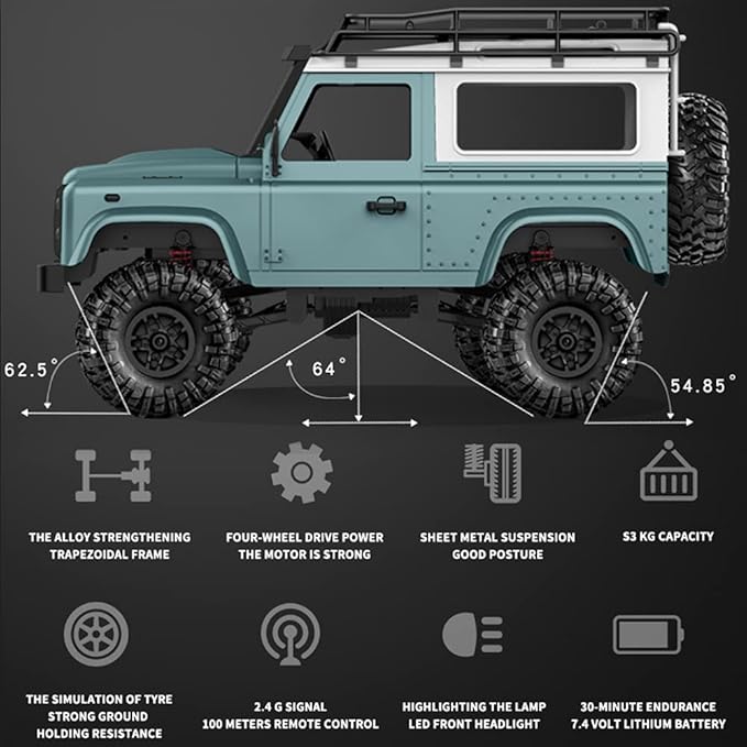 🚙💥 rock crawler 1/12 4wd – high speed 2.4g remote control monster climber! 🚙💥 rock crawler 1/12 4wd – high speed 2.4g remote control monster climber!