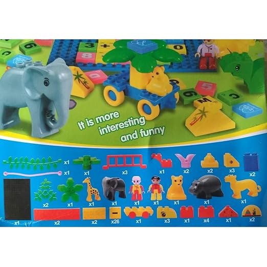 🦁🧱🌈 happy zoo animal blocks toys – 69 pcs 🦁🧱🌈 happy zoo animal blocks toys – 69 pcs