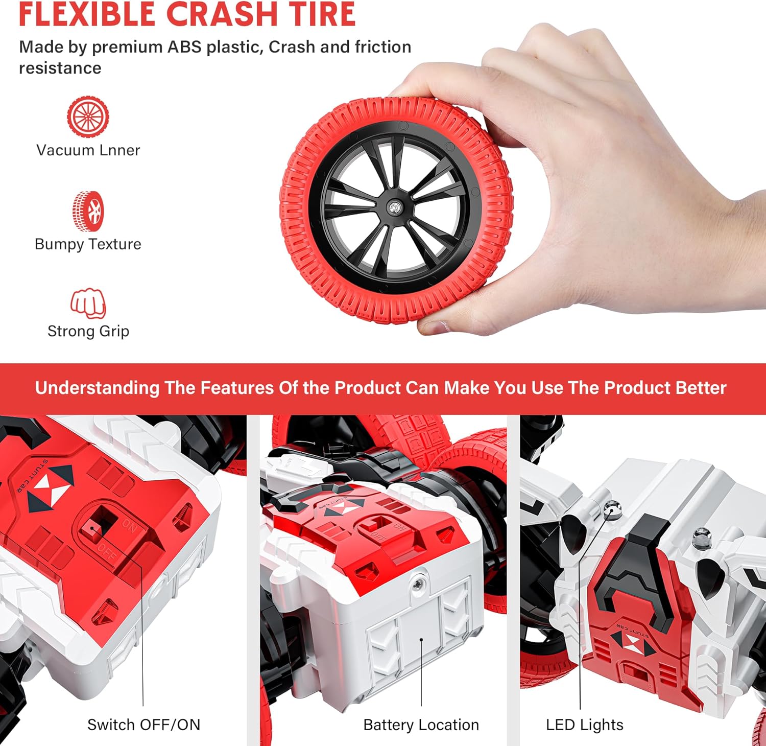 🚗💥🔄 rc stunt car – double sided 4wd off road toy car with 360° flips & spins 🚗💥🔄 rc stunt car – double sided 4wd off road toy car with 360° flips & spins