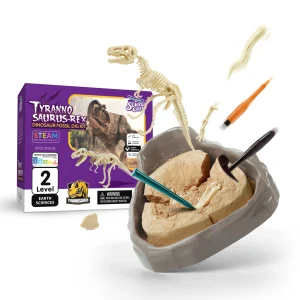 🦖🔎 science can: tyrannosaurus rex dinosaur skeleton dig kit