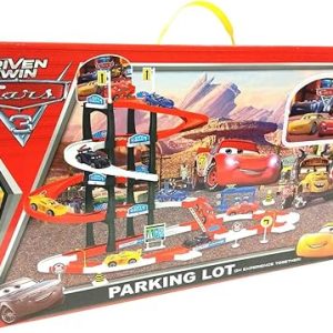 🏁🚗 mattel disney pixar cars 3 – parking lot play set
