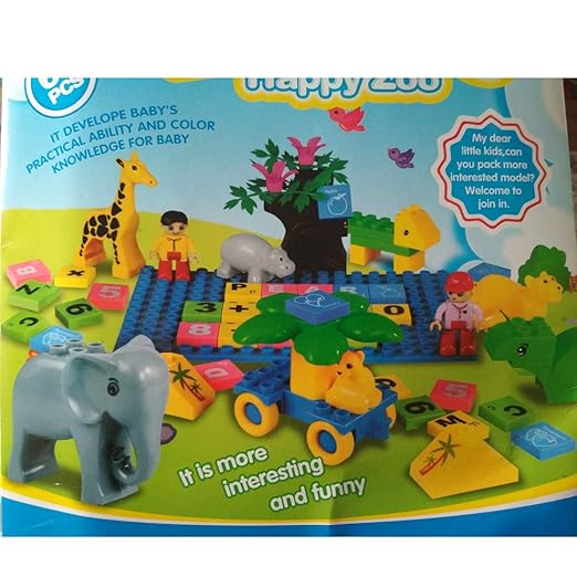 🦁🧱🌈 happy zoo animal blocks toys – 69 pcs 🦁🧱🌈 happy zoo animal blocks toys – 69 pcs