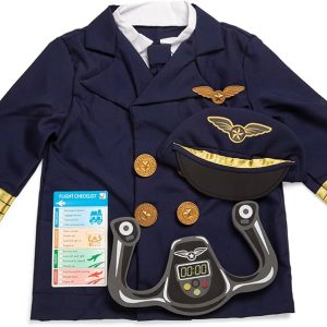 ✈️🧑‍✈️ pilot costume – little captain dress up set 🛩️🌟
