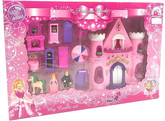 👑✨ doll house princess castle with accessories – magical home & fairytale fun 👑✨ doll house princess castle with accessories – magical home & fairytale fun