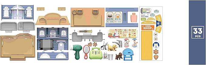 π πΎ pet villa playset β complete home for cute animal friends π πΎ pet villa playset β complete home for cute animal friends
