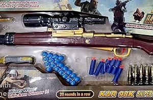 🔫🎮🔥 pubg game theme set – sniper rifle 98k, knife & bullet accessories toy kit