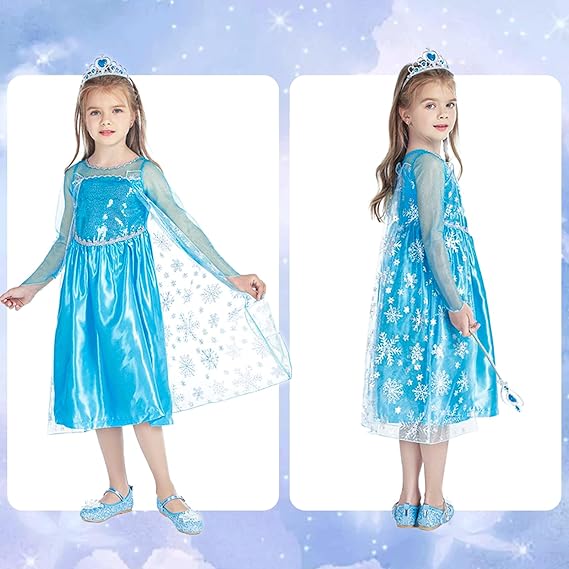 βοΈπΈ frozen costume β ice queen & snow princess dress up set πβ¨ βοΈπΈ frozen costume β ice queen & snow princess dress up set πβ¨