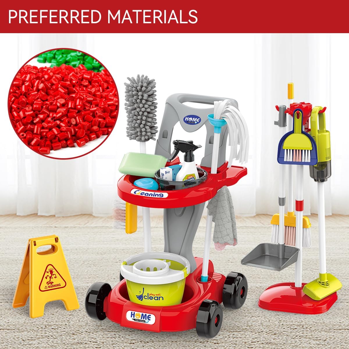 🧹🧼✨ toddler cleaning set – kids cleaning toy set (29 pieces) 🧹🧼✨ toddler cleaning set – kids cleaning toy set (29 pieces)