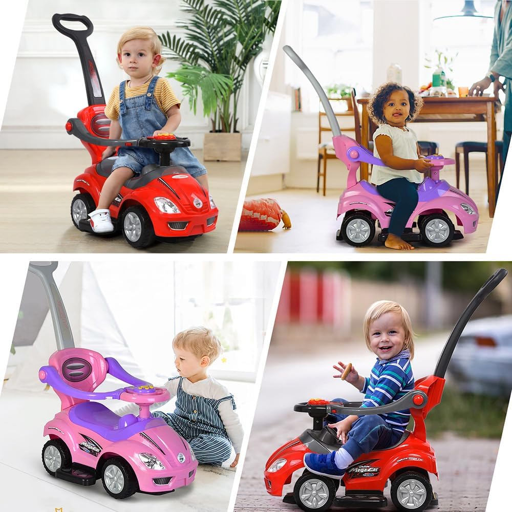 🚗🌟 Top Picks: 3-in-1 Ride-On Push Cars for Toddlers - Image 2