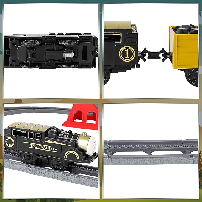 🦕🚂 train track play set with dinosaur toys – adventure railway for kids 🦕🚂 train track play set with dinosaur toys – adventure railway for kids