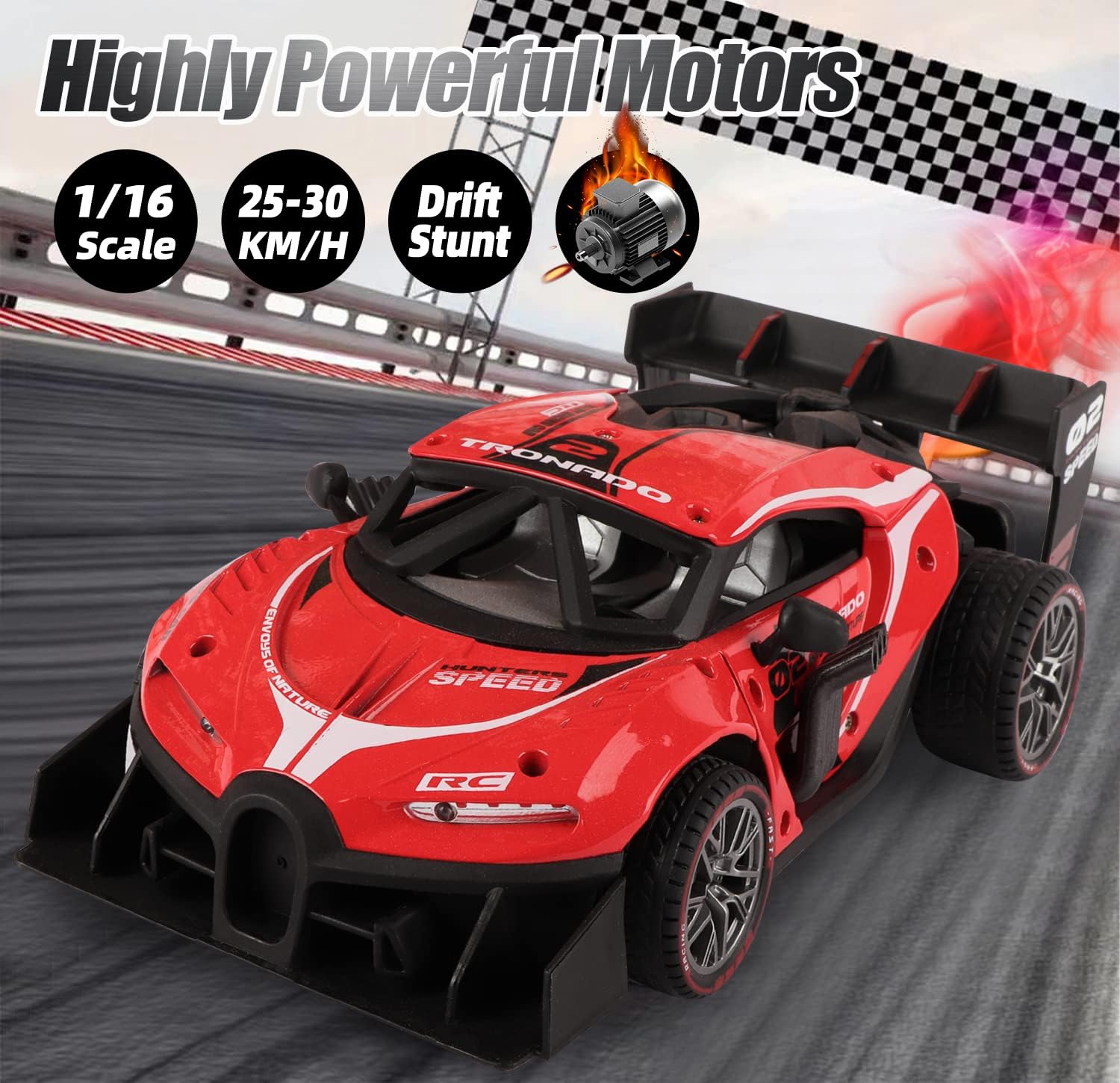 🚗💨 2.4ghz metal remote control car – spray, lights & high speed action! 🚗💨 2.4ghz metal remote control car – spray, lights & high speed action!