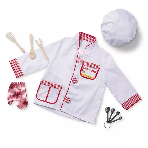 π¨βπ³π©βπ³ chef costume β little master cook dress up set π³π₯β¨ π¨βπ³π©βπ³ chef costume β little master cook dress up set π³π₯β¨