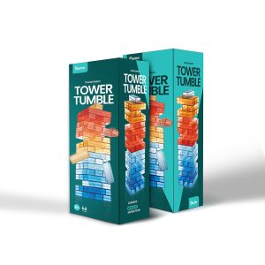 🧱✨ transparent tower tumble