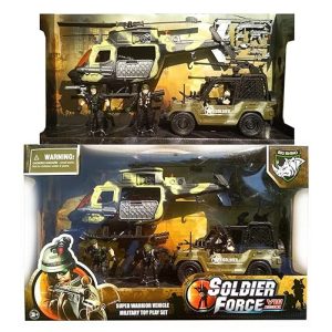 🚁🪖 elite combat force – rescue ops army soldier jeep & helicopter vehicle playset