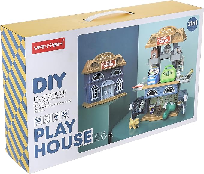 π πΎ pet villa playset β complete home for cute animal friends π πΎ pet villa playset β complete home for cute animal friends