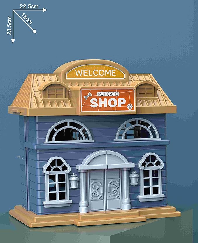 π πΎ pet villa playset β complete home for cute animal friends π πΎ pet villa playset β complete home for cute animal friends