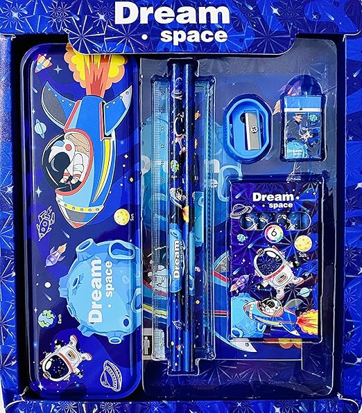 🚀✨ 12pcs space theme stationery set – fun & creative writing kit for kids 🌌🖍️ 🚀✨ 12pcs space theme stationery set – fun & creative writing kit for kids 🌌🖍️