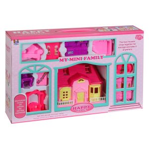 🏠🌈 “my mini family” dollhouse playset – a cozy home full of imagination! 👩‍👧‍👦✨💫