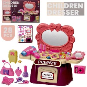 🪞🎀 children’s dresser – cute vanity set for little fashion stars! 💄✨🌸