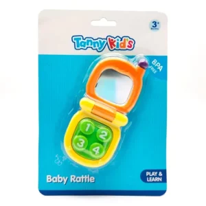 📱🎶 tanny kids baby rattle phone – fun sensory toy for infants 👶✨