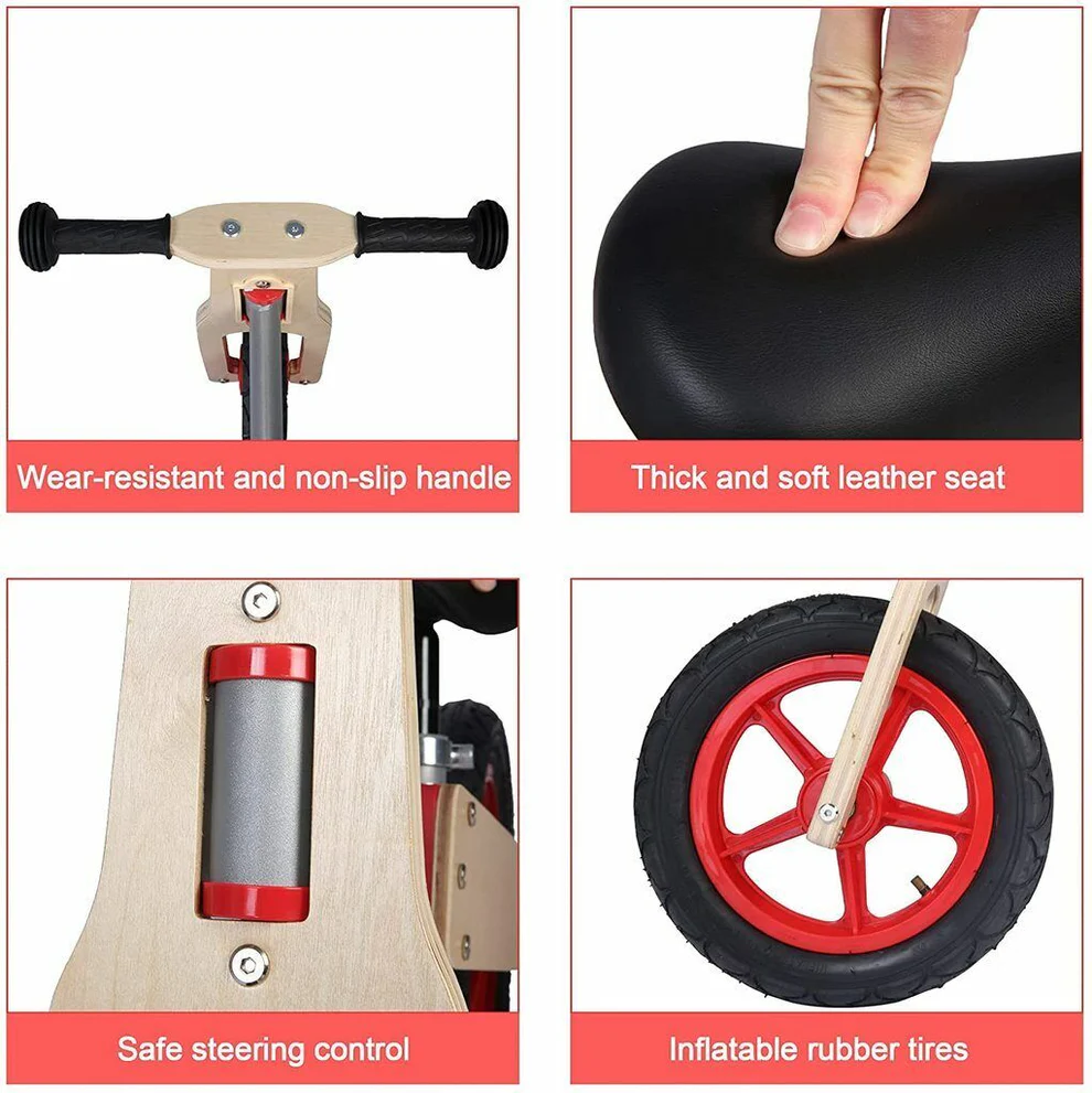 🏁🚲 udeas balance bike – sports red edition 🔴✨ 🏁🚲 udeas balance bike – sports red edition 🔴✨