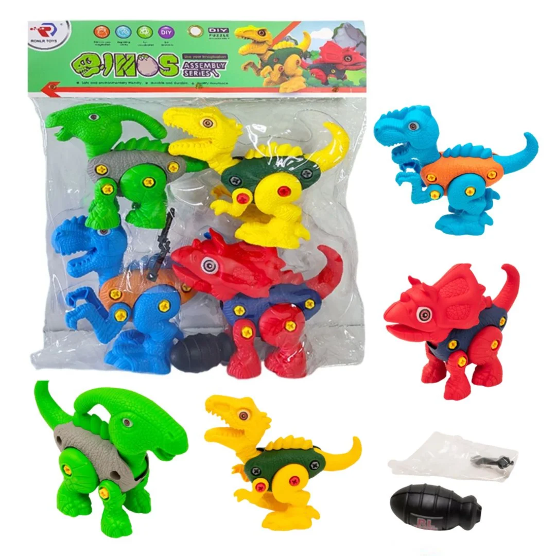 🦕🌈 dinosaur set – 4 pcs multicolor 🦕🌈 dinosaur set – 4 pcs multicolor