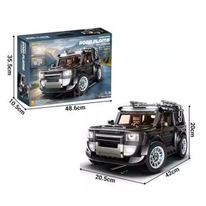 🚙🧱 road plamb jeep car constructor – 2089 elements ultimate building set!