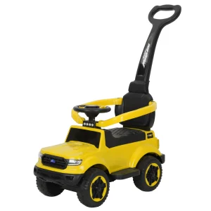 🚗✨ 3 in 1 ride on car – toddler’s all in one ride, walk & push toy 🧒👶🌈