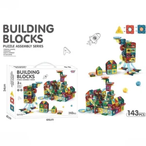 🧩🧠 geometric creativity building blocks puzzle assembly series