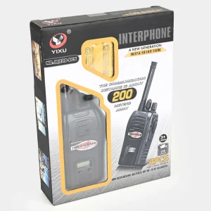 📡🔊 interphone walkie talkie two way radio – 2 pcs | long range 200m noise reduction communication set