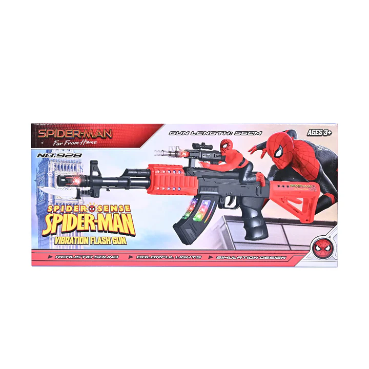 🕷️🔫 spider sense spiderman gun – light & vibration action toy 🕷️🔫 spider sense spiderman gun – light & vibration action toy