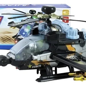 🚁✈️ toy helicopter airplane – lights, sound & smart movement