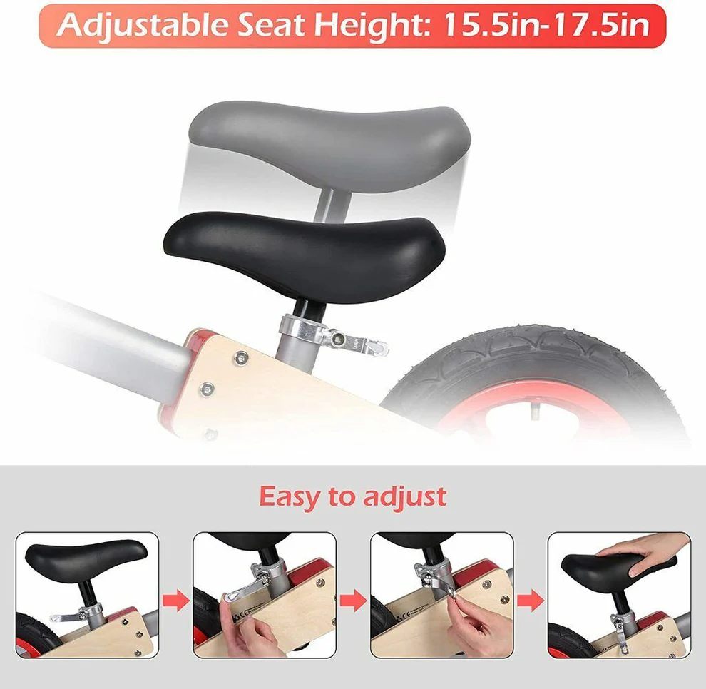 🏁🚲 udeas balance bike – sports red edition 🔴✨ 🏁🚲 udeas balance bike – sports red edition 🔴✨