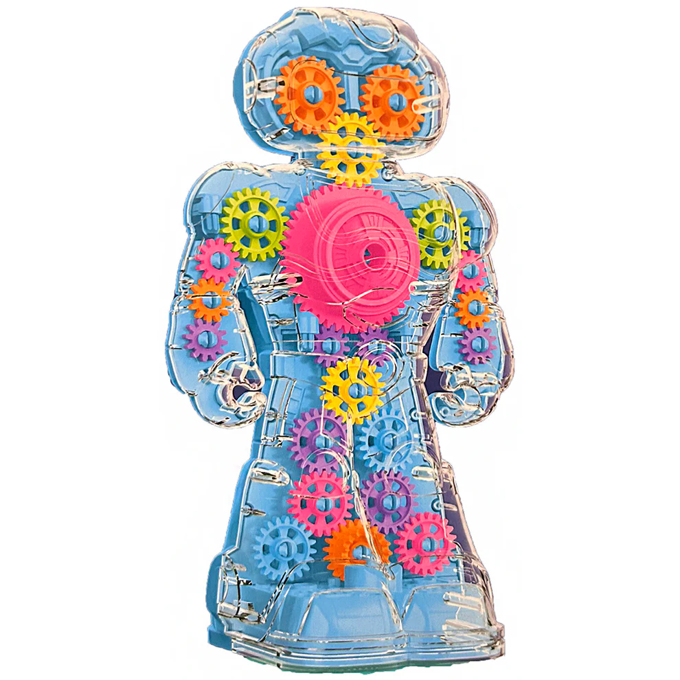🤖✨ gear robot toy – lights, music & moving gears 🤖✨ gear robot toy – lights, music & moving gears