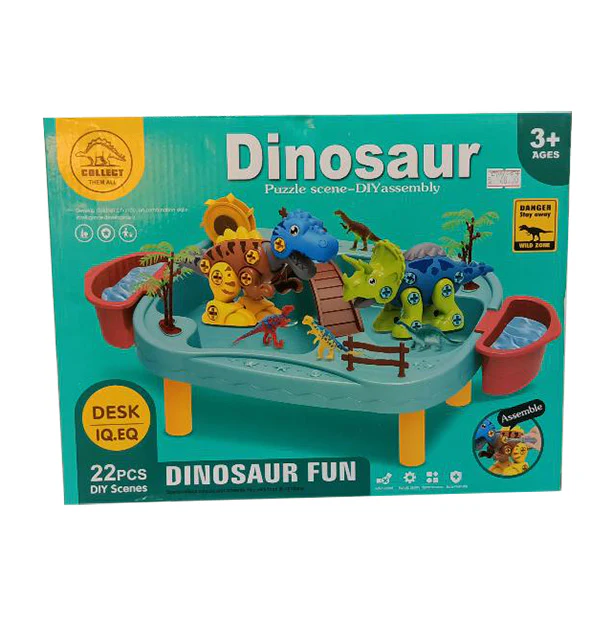 🦖🧩✨ dino dinosaur puzzle scene – diy assembly desk set 🦖🧩✨ dino dinosaur puzzle scene – diy assembly desk set