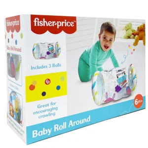 🎶👶 fisher price baby roll around – classic interactive activity toy ✨