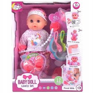👶🎵 baby doll set – 12 sound interactive playset 💖🍼