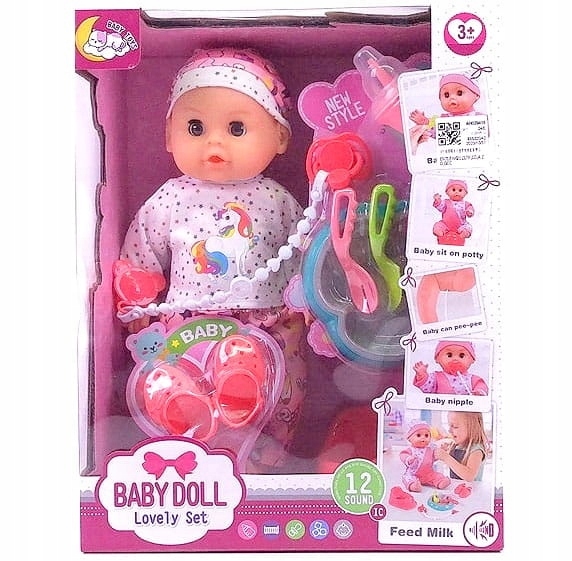 πΆπ΅ baby doll set β 12 sound interactive playset ππΌ πΆπ΅ baby doll set β 12 sound interactive playset ππΌ