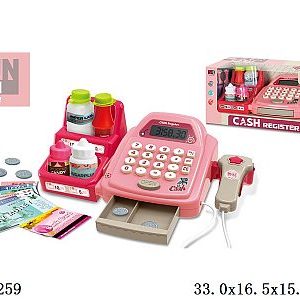 🛒💰 cash register playset – fun learning through pretend shopping! 🎉✨